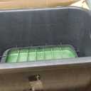 NDS 117BC* 15 in. X 22 in. Rectangular Jumbo Valve Box and Cover, 12 in. Height, Irrigation Control Valve Lettering, Black Box, Green Overlapping Cover, Black/Green