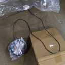 JAYMP Wabi Sabi Pendant Light, Modern Silk Pendant Light for Dining Room Living Room Bedroom, 3000K Warm White Light, Adjustable Cord Hanging Lamp (White, 80cm/31.5inch)