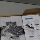 Clear Acrylic Display Case with LED Light for Trophy CollectiblesAssemble Cube Display Box Dust Proof Protection Showcase for Action Figures Toys 6" Lx6 Dx8 H