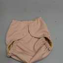 Esembly Cloth Diaper Cover - Reusable Swim Diaper, Waterproof, Breathable - Adjustable Outer Layer Over Absorbent Inner for Blowout Protection - Blush, Size 1 (7-17lbs)