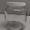 Alipis Air Tight Glass Storage Jar Wide Mouth Jar with Plastic Lid for Cereal Tea