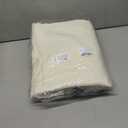 BRILLMAX 6 Pack Ivory Tablecloths 90 x 156 Inch for 8ft Rectangle Tables - 150 GSM Polyester Fabric, Floor Length Drop, Water, Stain & Wrinkle Resistant Cloth Cover for Wedding Reception Banquet