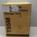 iSpring T55M 5.5 Gallon Residential Pre-Pressurized Water Storage Tank for Reverse Osmosis (RO) Systems , White