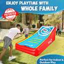 EKEPE Inflatable Score Ball Game, Carnival Yard Games for Kids and Adults, Inflatable Giant Game Toys with 2 Sponge Ball, Family Arcade Games for Indoor and Outdoor, Standard