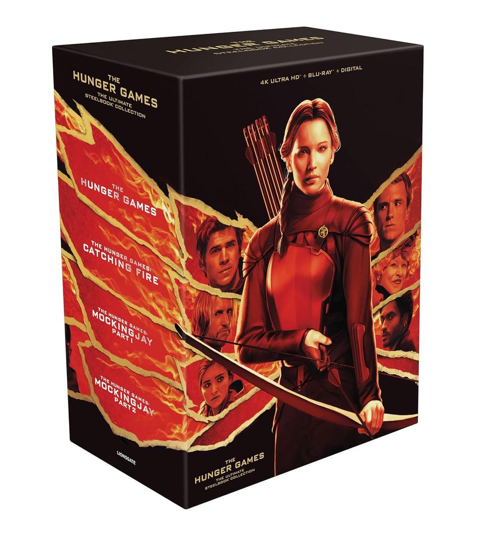 Hunger Games, The: Complete 4-Film Collection - BLURAY, Digital, 4K ULTRA HD