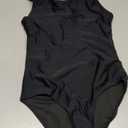 Aleumdr Womens Color Block Print One Piece Swimsuits Athletic Training Swimwear Bathing Suits (Small)