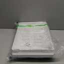 2 Pack Pull Out Cabinet Organizers Expandable, Plastic Slide Out Drawers for Kitchen, Bathroom, Pantry, Under Sink Storage, Pull Out Drawers Fixed with Adhesive Nano Film (White, 11.6''-17.5'')