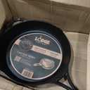 Cast Iron 12" Seasoned Cooking Skillet Kitchen Cookware Frying Pan, Black