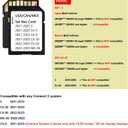 Latest Map Navigation SD Card TD2K-66-EZ1 Compatible with 2021-2023 3 / CX-5 / CX-9 / CX-30, 2023-2024 CX-50, 2022-2023 MX-30, USA/Canada/Mexico Maps
