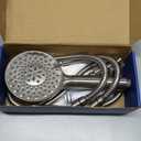 Ryamen Filtered Shower Head with Handheld, High Pressure 9-Spray Modes Detachable Shower Head with Filter for Hard Water-Remove Chlorine & Impurities, 2 Filters, Brushed Nickel