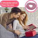 6 Pack CPAP Mask Liners Compatible with Large Size CPAP Full Face Mask,Comfort Reusable Cushion Covers,Absorbs Facial Oils and Moisture Improve The Comfort of Wearing (Pink)