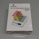 Panacare Blood Pressure Machine, Automatic Upper Arm Blood Pressure Monitor for Home use, 2x99 Readout and BP Cuff, 3.4" 3-Color Backlit Screen, Adjustable Large Cuff (8 to 16 inches), Gray