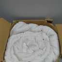 Bedsure RV Short Queen Mattress Pad - Quilted Fitted Mattress Topper Protector with 8-21 Inches Deep Pocket, Noiseless Bed Cover Padded for Camper and Motorhome, Machine Washable, White, 60x75 Inches