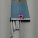 Whitmor 4 Tier 20 Pair Floor Shoe Rack - White