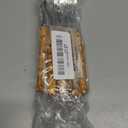 8 PCS Small Fork, 6.3 Inches Stainless Steel Dessert Forks with Bamboo Handle, Kitchen Flatware Cutlery Set, Use for Tasting Cakes Fruits and Appetizer, Mirror Polished