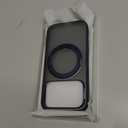 TORRAS 360 Magnetic Stand for iPhone 17 Pro Case, Ostand 3.0 [Fit for MagSafe][4X Mil-Grade Shockproof] Rotatable Kickstand Protective Cover, Camera Control Button, Translucent Deep Blue, O3 Fitness