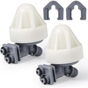 7187065 Water Softener Nozzle and Venturi Assembly, Compatible with GE, Kenmore, Whirlpool, Morton, NorthStar, Replaces 7214969, 7165704, 7238450, WS15X10027, WS15X10046-2 pcs