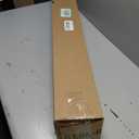 36" Shower Door Bottom Seal Strip for 1/2" (12mm) Glass Ultra Clear Polycarbonate Shower Door Sweep, Single Pack