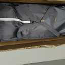 Foldable Baby Playpen, 50"x50", Dark Gray