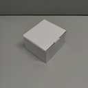 Tealight Candle Holder Set of 2, Red Glass Tealight Holder for Xmas Ornament, Snow Candle Holder Stand for Christmas Table Centerpieces Decoration, Red