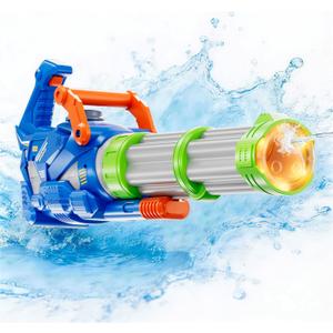 Electric Big Gatling Squirt Water Gun for Kids Adults - High Power Automatic Water Blaster with Large Capacity, Outdoor Summer Pool Long Range Water Toys Fight Games for Kid Age 8-12 Year Old
