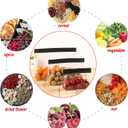 3 x 2PCS Reusable Ice Storage Bag, 10x7x2.2 Whiskey Ice Ball Storage Bags with Secure Zipper Seal Leak Proof Ice Bags, Freezer Bags for Ice and Food Storage - BPA-Free