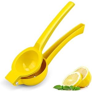 JIEJIE Lemon Squeezer - Lemon Juicer - Metal Manual Hand Juicer Tool, Lemon & Lime Squeezer,Kitchen Tools for citrus juicer & Dishwasher Safe