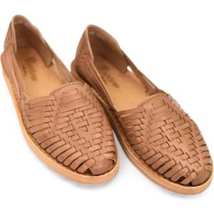 Macarena Collection Womens Shoes Leather Sandals for Women | Huarache Handmade Mexican Sandals | Comfortable & Stylish Womens Sandals 4150, Size 10