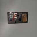 LeYi for Samsung A15 5G Case: with Tempered Glass Screen Protector [2 Pcs]+ Full Camera Lens Protection, Love Heart Plating Luxury Shockproof Case for Galaxy A15 5G, Cute Present for Mom, Brown