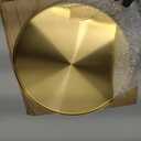 Gold Tray Round Serving Platter, 14" x 0.4"
