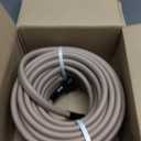 Flexzilla Colors Garden Hose 5/8 in. x 100 ft., Lightweight All-Weather Water Hose, Durable and Flexible, Leak-Free Connections, Brown Mulch