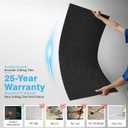 Art3d Acoustic Drop Ceiling Tiles 2x4 ft, 10-Pack Polyester Ceiling Panels, 24*48 10pcs