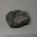 KETHBE Messy Bun Hair Piece Tousled Updo Hair Buns Extension Elastic Hair Band Hair Pieces Curly Hair Bun Scrunchie For Women (Black Mix Silver Gray)