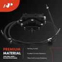A-Premium Parking Brake Actuator with Cable and Control Unit Compatible with BMW Models - X5 2007-2013, X6 2008-2014