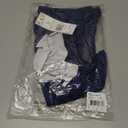 adidas Women's Parma 16 Shorts (Large, Dark Blue/White)