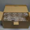 Lillian Tablesettings Premium 16 Count Wine Glasses 8 oz. Clear Hard Plastic 1-Piece Disposable Cups