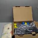 Baby Playpen with Mat, 50x50 Inch Playpen with Mat Waterproof for Babies and Toddlers Play Pen Playards Safety Gate Fence Active Center Indoor (Dark Grey + Mat)