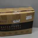 Queen Mattress Pad Waterproof - Ergonomic Quilted Fitted Queen Mattress Topper, 5-Layers Noiseless Washable Mattress Protector Cover with 8"-21" Deep Pocket (Grey, 60x80)