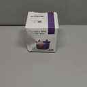 NCVI Baby Formula Dispenser On The Go, Formula Container To Go, Formula Holder for Travel, Outdoor Picnic with Baby Infant, Portable Container for Milk Powder, Snacks, Candy, Fruits (Purple)