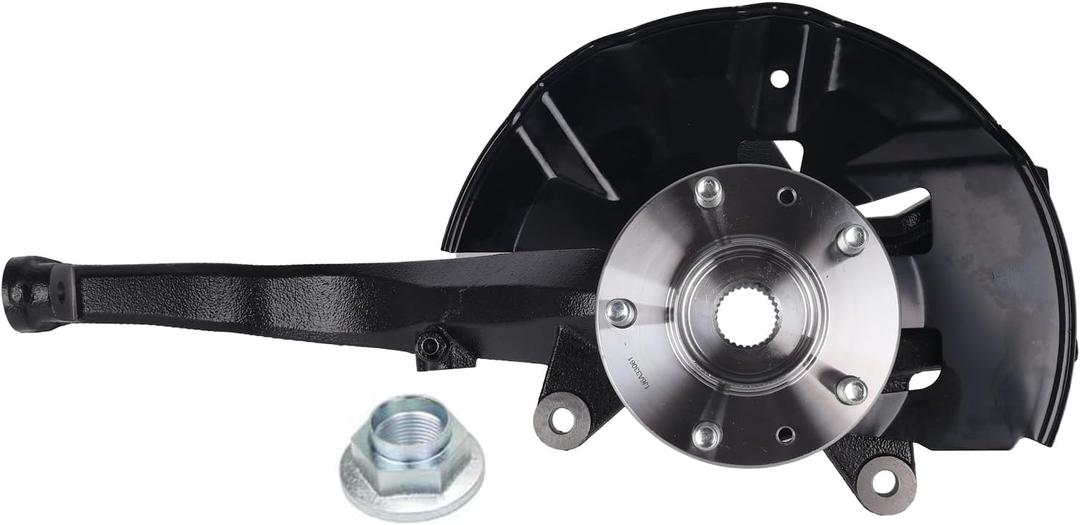 PAROD LK011 Front Left Steering Knuckle Assembly&Wheel Bearing Hub Fit for 2006-2012 Ford Fusion, 2007-2012 Lincoln MKZ, 2006 Lincoln Zephyr, 2003-2008 Mazda 6, 2006-2011 Mercury Milan, Driver Side
