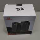 Redragon GS520 RGB Desktop Speakers, 2.0 Channel PC Computer Stereo Speaker with 6 Colorful LED Modes, Enhanced Sound and Easy-Access Volume Control, USB Powered w/ 3.5mm Cable (Black)