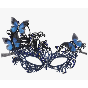 Halloween Lace Masquerade Masks - 1920s Vintage Antique Mask for Men Women Carnival Party Mardi Gras Evening Prom