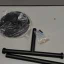 Hand Towel Holder, Matte Black Bathroom Towel Racks, Countertop Towel Stand, T-Shape Towel Holder for Bathroom Kitchen, Size 11" L x 6.7" W x 16.1" H