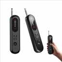 Anti-Spy Hidden Camera Detector 6-in-1, GPS Tracker & Bug Detector, RF Signal Scanner, Rechargeable Privacy Protector for Travel, Hotel, Home, Office & Car (Black)