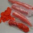 50 Pcs Valentine's Day Cups Valentine Shot Glasses 5.6 oz Heart Shaped Champagne Flutes Disposable Plastic Pink Red Heart Wine Glasses Cocktail Drinking for Birthday Wedding Party (Red)