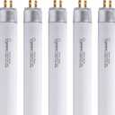 F54T5/841/HO Fluorescent Light Bulb, 46 Inch, T5 54 Watt Replacement Tube, 4100K Cool White, 4200 Lumens, High Output, G5 Bi-Pin Base, 4FT T5 Grow Light Bulbs - 5 Pack