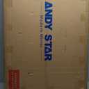 ANDY STAR 24x40 Inch Mirror, Brushed Gold Bathroom Mirror for Over Sink, Large Decorative Wall Mirror with Stainless Steel Frame, Anti-Rust, Italian Luxury Style Home Decor