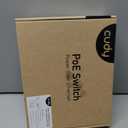 Cudy 8 Port Fast Ethernet 100Mbps PoE Switch 8 PoE+ Ports @120W, Plug & Play Sturdy Metal w/Shielded Ports Extend Mode Priority Mode FS1010PG