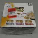 Purina Fancy Feast Gravy Lovers Poultry and Beef Grilled Gourmet Wet Cat Food Variety Pack - (Pack of 30) 3 oz. Cans BB 02/2028