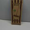 Eyliden Double-Sided Floor Scrub Brush, 65.5'' Long Handle, V-Shaped Head Brushes for Crevice and Corner Cleaning, No-Scratch Effortless Grout Brush for Floor Joint Tile Seams Bathroom Kitchen (Green)